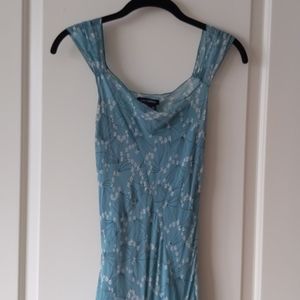 Max Edition Bias cut silk dress